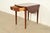Baker Furniture Historic Charleston Georgian Inlaid Flame Mahogany Drop Leaf Pembroke Side Table For Sale In South Bend - Image 6 of 17