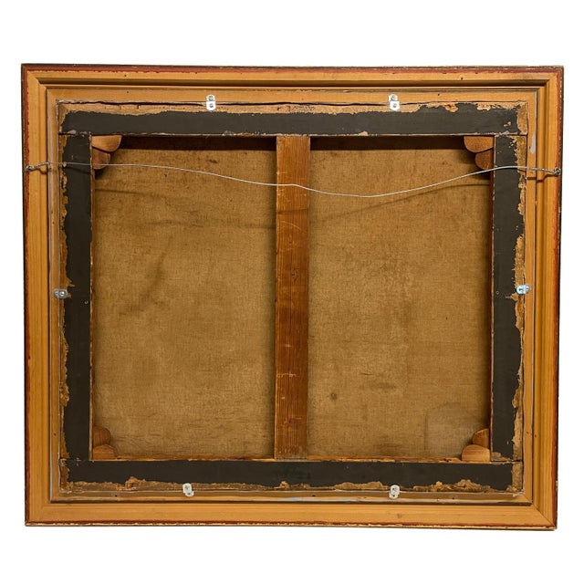 Antique French Oil Painting Claude Rouget De LiIsle Singing "La Marseillaise" by Isidore Alexandre Augustin Pils, Circa 1849 For Sale - Image 12 of 12