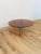 Mid-Century Modern Postmodern Confetti Round Coffee Table Sculptural Glass Legs Vintage Collectable For Sale - Image 3 of 9