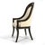 Mid-Century Modern Mastercraft Amboyna & Brass Spoonback Dining Chairs For Sale - Image 3 of 12