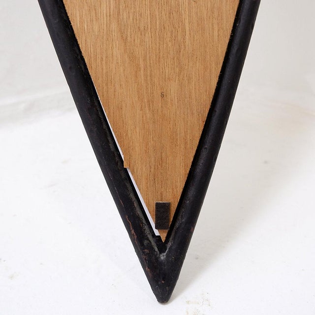 Vintage Oval Mirror from Deknudt, Belgium For Sale - Image 12 of 13