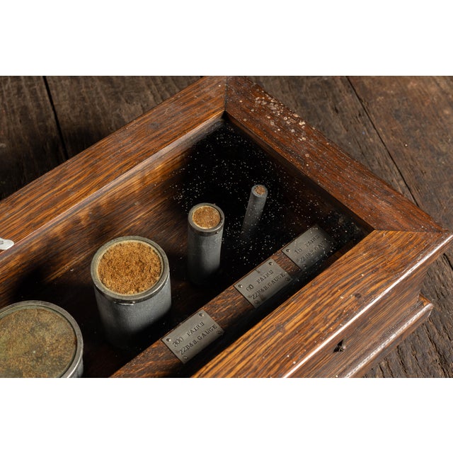 Brown 19th Century Electrical Cable Gauge Salesman Sample For Sale - Image 8 of 10