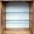 Vintage Faux Bamboo Arched Cabinet | Tall Glass Curio | Hutch For Sale In Raleigh - Image 6 of 10