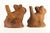 Ceramic Rare 19th C Pair of Glazed Redware Rabbit Molds, Pennsylvania For Sale - Image 7 of 18