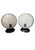 Bruno Gecchelin, Pair of "Perla" lamps for Oluce 1980 -Design Lighting- Year: 1980 Oluce by Bruno Gecchelin Set of two...