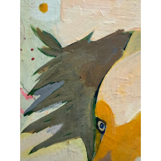 White “Forest Souls” a Painting by LWren Walraven For Sale - Image 8 of 10