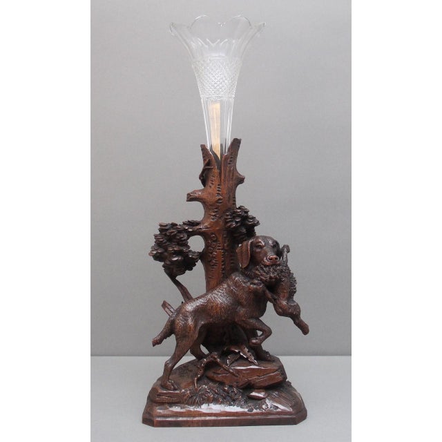 19th Century Black Forest Centre Piece, 1880s For Sale - Image 9 of 10