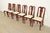 Henkel Harris Queen Anne Solid Cherry Wood Dining Chairs, Set of Six For Sale - Image 13 of 13