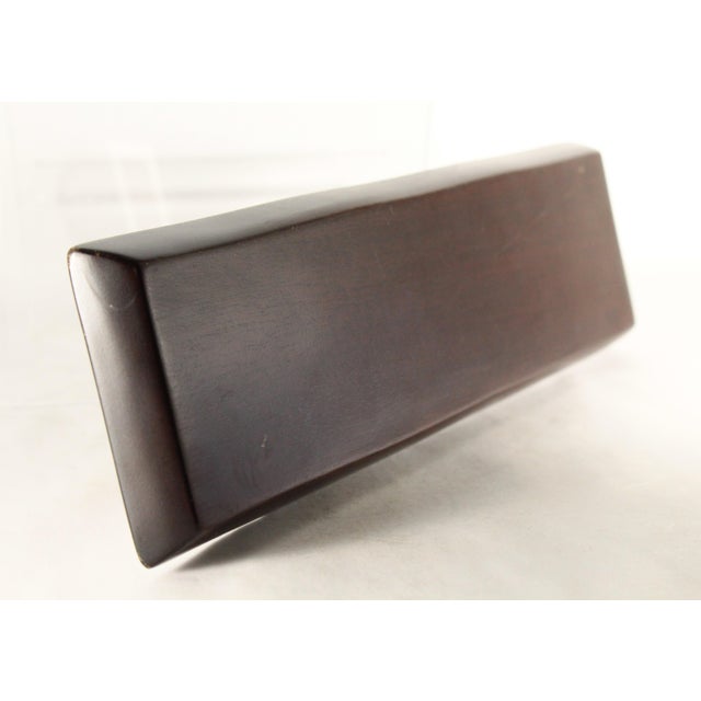 Mid-Century Peruvian Tray, Cumaru Wood, Sterling Silver & Inka Textile For Sale - Image 15 of 18