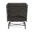 Brown Jordan Brown Jordan Venetian Motion Lounge Chair, Textured Pewter frame with Fusion Charcoal fabric For Sale - Image 4 of 11