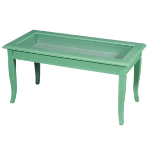 Maple & Glass Coffee Table, 1960s