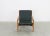 Mid-Century Modern P 40 Chair in Walnut and Fabric by Franco Bettonica for Poltronova, 1960s For Sale - Image 3 of 6