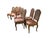 French Provincial Set of 8 Vintage Minton-Spidell Walnut French Provincial Dining Chairs For Sale - Image 3 of 11