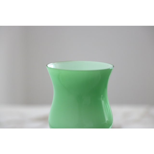 Set of 3 Colorful Murano Style Glass Vases in the Style of Carlo Moretti, Late 20th Century For Sale - Image 11 of 12