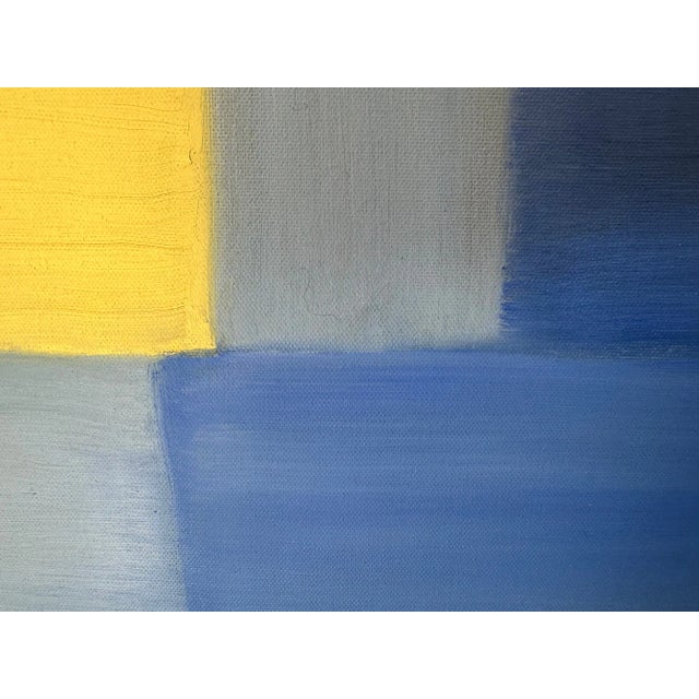 Modern Oil Abstract Large Painting, "Keep the Focus" by Christine Frisbee For Sale In Providence - Image 6 of 9