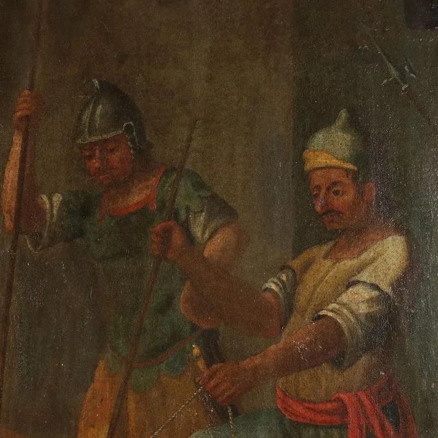 Jesus Falls During the Way of the Cross, Oil on Canvas For Sale - Image 5 of 10