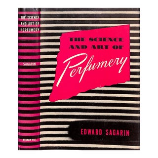 "The Science and Art of Perfumery"1945 Sagarin, Edward For Sale