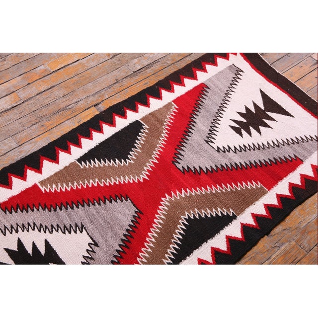 Early 20th Century American Navajo Carpet ( 2'2" x 4'3" - 66 x 130 )