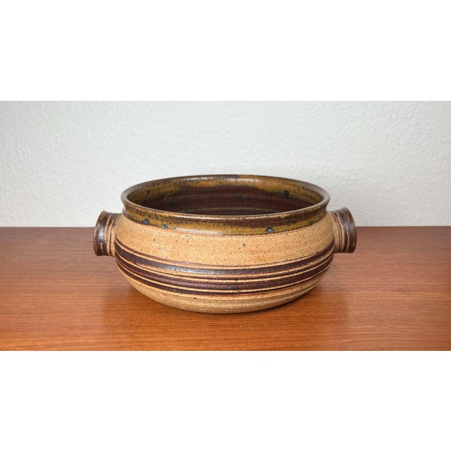 Mid-Century Modern Danish Studio Pottery Bowl by Tue Poulsen for Tue Keramik, 1960s For Sale - Image 6 of 18