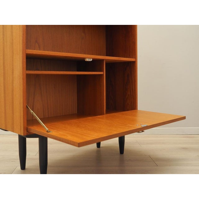 Wood Vintage Danish Teak Bookcase, 1960s For Sale - Image 7 of 10