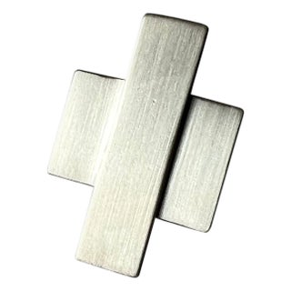 Early Betty Cooke Sterling Silver American Modernist Ring For Sale