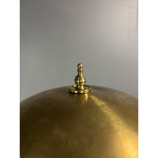 Mid-Century Modern Italian Brass Dome Mushroom Table Lamp, 1960s For Sale - Image 18 of 18
