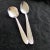 Mid-Century Stainless Serving Utensils - A Pair For Sale - Image 4 of 4