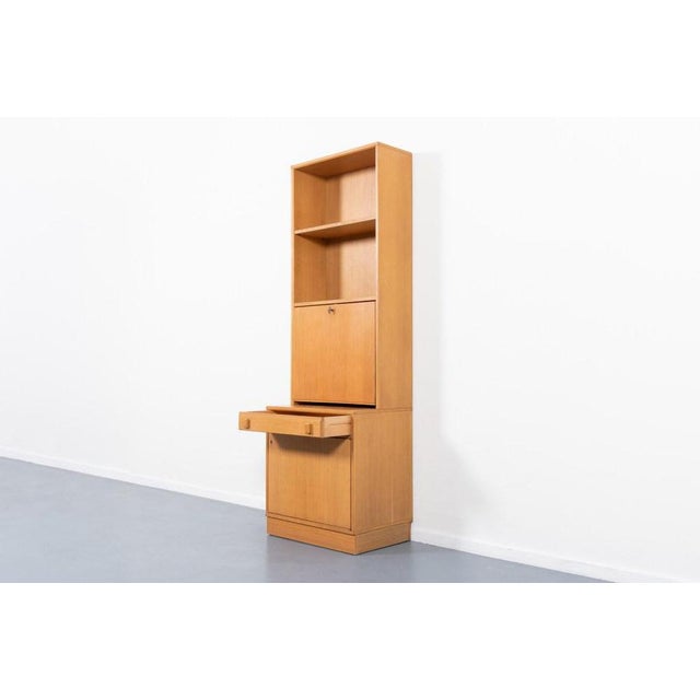 Vintage Swedish Oak Bar Cabinet, 1970s For Sale - Image 3 of 11