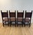 Spanish Vintage South Cone Trading Co. Spanish Colonial Peruvian Leather Dining Chairs- Set of 4 For Sale - Image 3 of 14