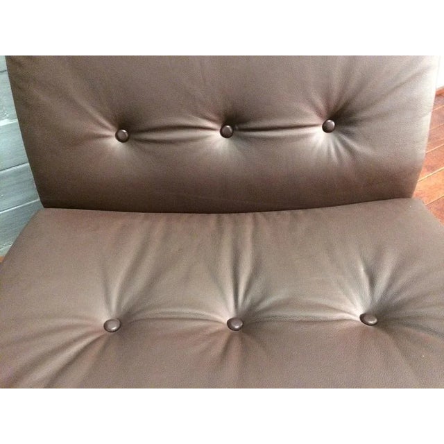 Vintage Amanta Leather Lounge Chairs by Mario Bellini for B&B Italia, Set of 4 For Sale - Image 16 of 18