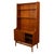 1960s Authentic Mid Century Modern Danish Teak Bookcase Cabinet by Johannes Sorth 1965 For Sale - Image 5 of 11
