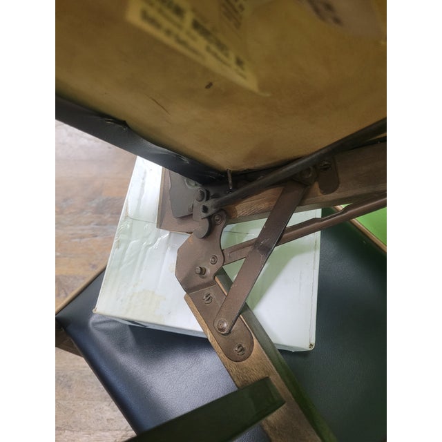 Wood Mid 20th Century Leg-O-Matic Collapsible Chairs For Sale - Image 7 of 11