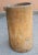 A Primitive American Handcrafted Wooden Umbrella Stand Measuring 9" in width, 8" in depth and standing 16.5". Nice Patina.