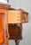 20th Century Walnut Vanity Dressing Table with Tilting Mirror and Arabescato Marble Top, 1890s For Sale - Image 4 of 12