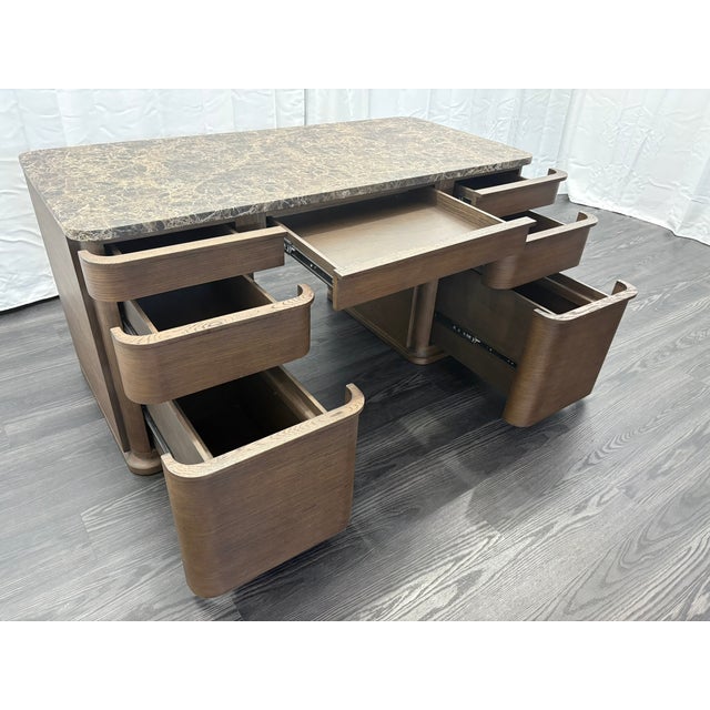 Rh Ligné Emperador Desk by Julie Lawrence For Sale - Image 9 of 18