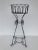 Vintage Hollywood Regency Wire Plant Stand in the Manner of Mategot For Sale - Image 9 of 9