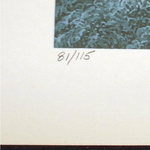 1980s 1980 "Machina Ex Deus" Surrealist Serigraph Signed and Numbered by Dallas John For Sale - Image 5 of 6