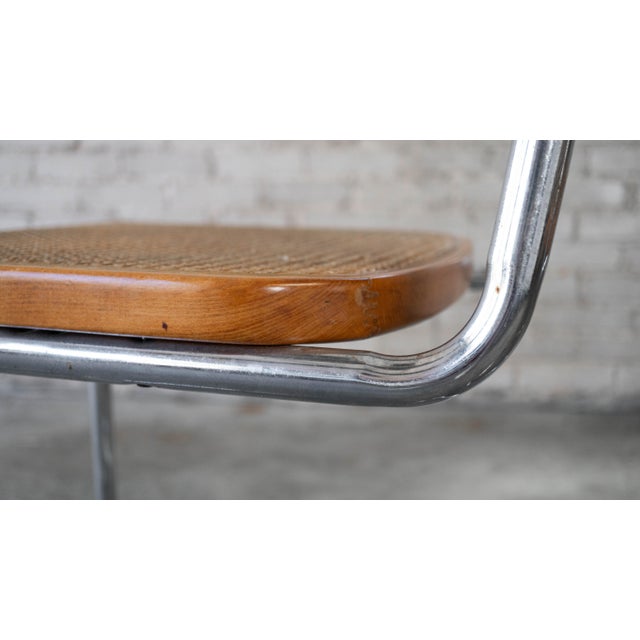 Brown Vintage Marcel Breuer 'Cesca' Attributed Armchairs - A Pair For Sale - Image 8 of 15