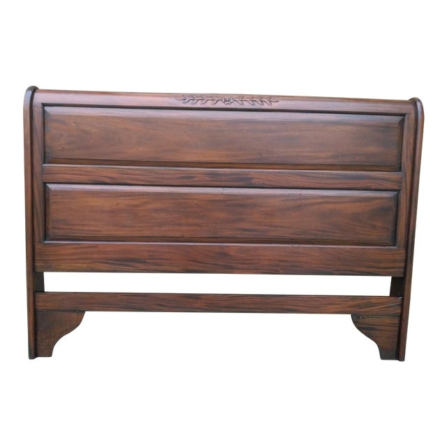 Queen Size Mahogany Headboard Chairish