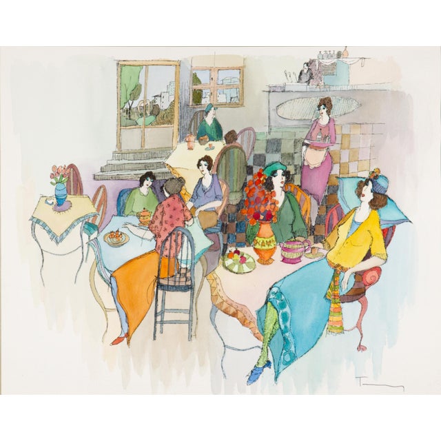 An original and unique work by Itzchak Tarkay (Serbia/Israel, 1935–2015), one of the most beloved and widely collected...