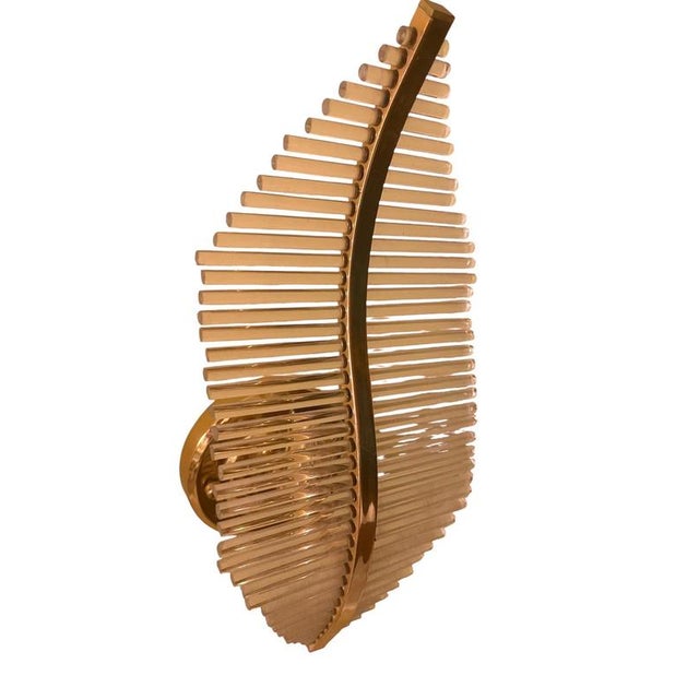 Murano Glass Wall Lighting attributed to Gaetano Sciolari, Italy, 1970s, Set of 4 For Sale - Image 10 of 15