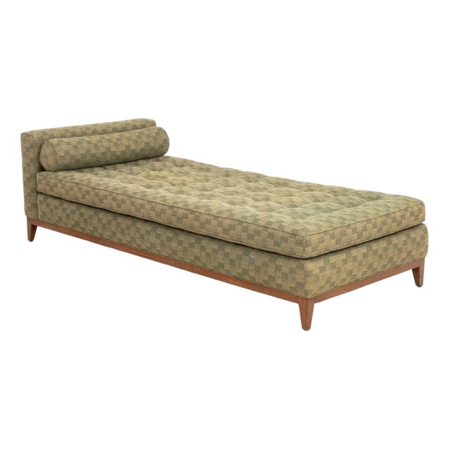 Danish Modern Teak Upholstered Daybed For Sale