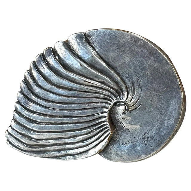 Large French Silvered Bronze Box Line Vautrin For Sale - Image 13 of 13