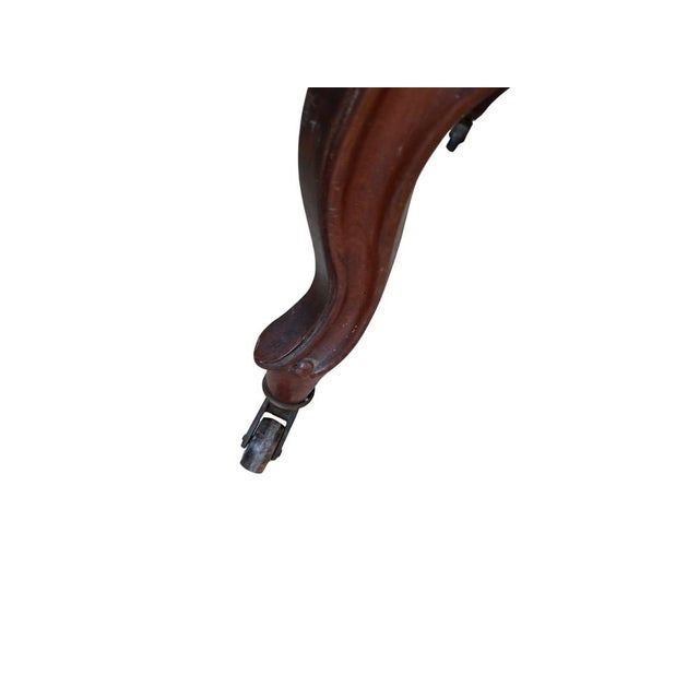 Wood Rococo Revival Balloon Back Armchairs, 1850, Set of 2 For Sale - Image 7 of 12