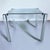 1970s Mid-Century Modern Lucite and Glass Side Table For Sale - Image 5 of 9