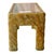 1980s Organic Modern Crosshatch Woven Rattan & Glass End Tables in the Style of Maitland-Smith – Pair For Sale - Image 11 of 12