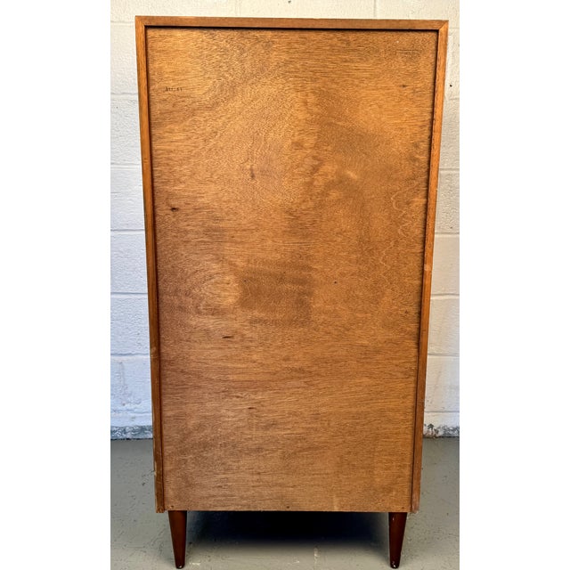 Wood Mid 20th Century Linen Chest For Sale - Image 7 of 7