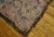 Mid 19th Century 1850s Antique Chinese Floral Square Coral Textile Art Flat Weave Rug For Sale - Image 5 of 6