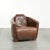 Aviator Cowhide Leather Armchair in Warm Brown For Sale - Image 13 of 13