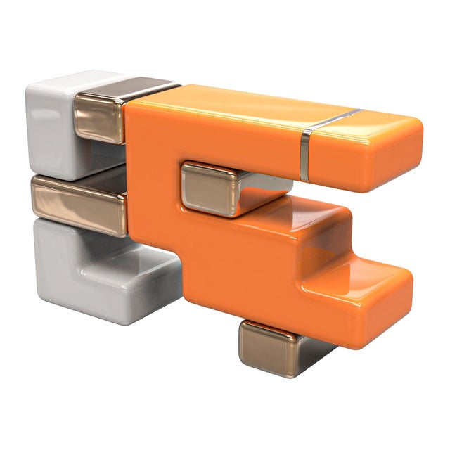 "Candice" Console With Bronze and Stainless Steel, Handcrafted For Sale - Image 9 of 10